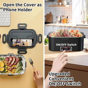 Gamelle chauffante rapide – Boîte repas chauffante à chauffage rapide Amazon