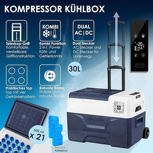 Glacière à compression électrique 30L – Réfrigérateur portable -20°C Amazon