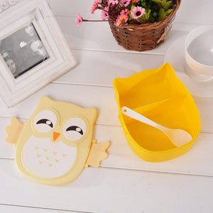 Lunch Box Enfant motif Hibou - Bleu Sac Isotherme