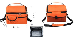Petit Sac Isotherme Repas | Orange Sac Isotherme