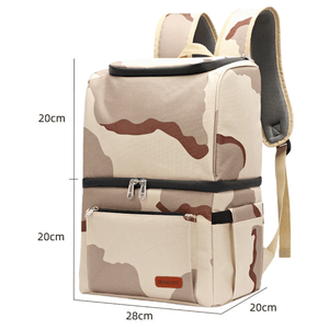 Sac à Dos Isotherme Étanche Camouflage Sac Isotherme