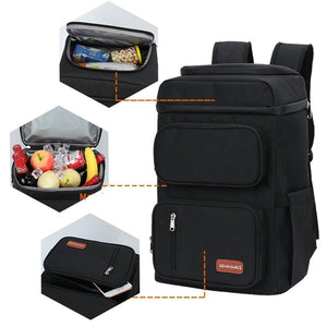 Sac à Dos Isotherme Militaire Noir Sac Isotherme