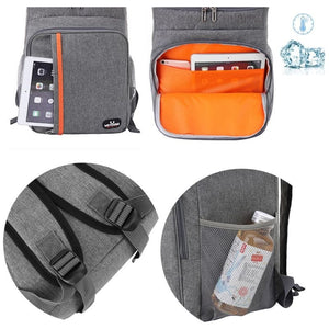 Sac à Dos Isotherme pour Repas 18L Sac Isotherme