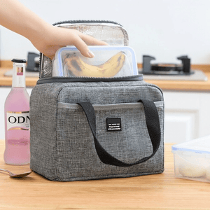 Sac Isotherme Bureau Repas | Gris Sac Isotherme