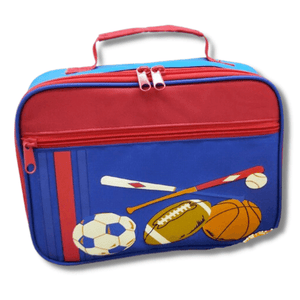 Sac Isotherme Enfant Rouge et Bleu motif Sport Sac Isotherme