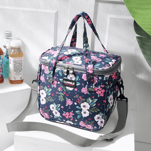 Sac Isotherme Repas 7 Litres Design Fleuri Sac Isotherme