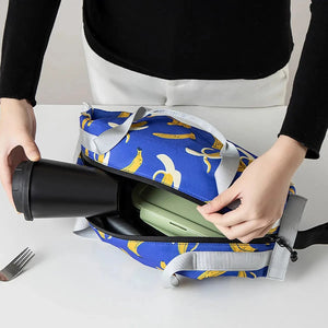 Sac Isotherme Repas Femme - Lunch Bag Motifs Tendance Sac Isotherme