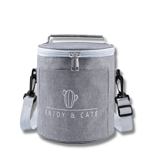 Sac Isotherme Rond Gris Sac Isotherme