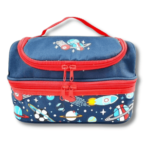 Sac Repas Isotherme Enfant 2 Compartiments imprimé Espace Sac Isotherme