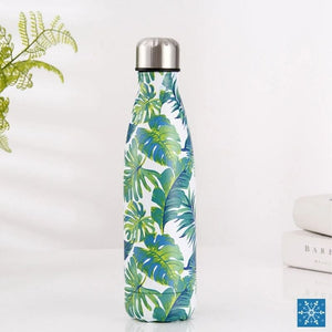 Bouteille Isotherme Motif Tropical Sac Isotherme