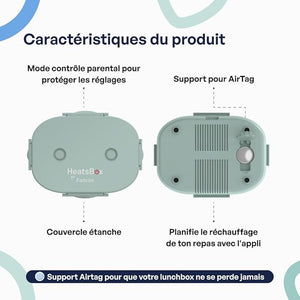 Boîte à déjeuner chauffante compacte Amazon