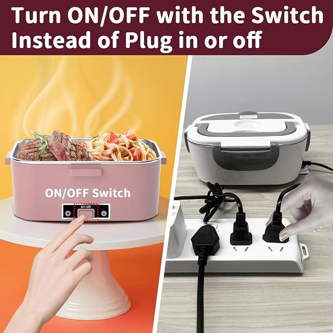 Boîte à Lunch Chauffante électrique 100 W 3 en 1 Amazon
