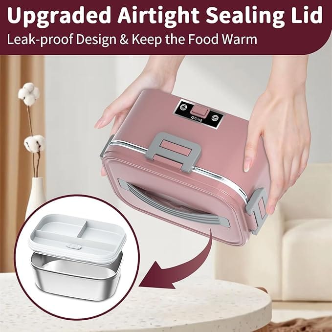 Boîte à Lunch Chauffante électrique 100 W 3 en 1 Amazon