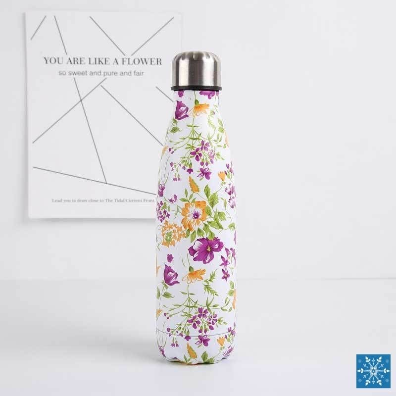 Bouteille Isotherme Fleurie Sac Isotherme