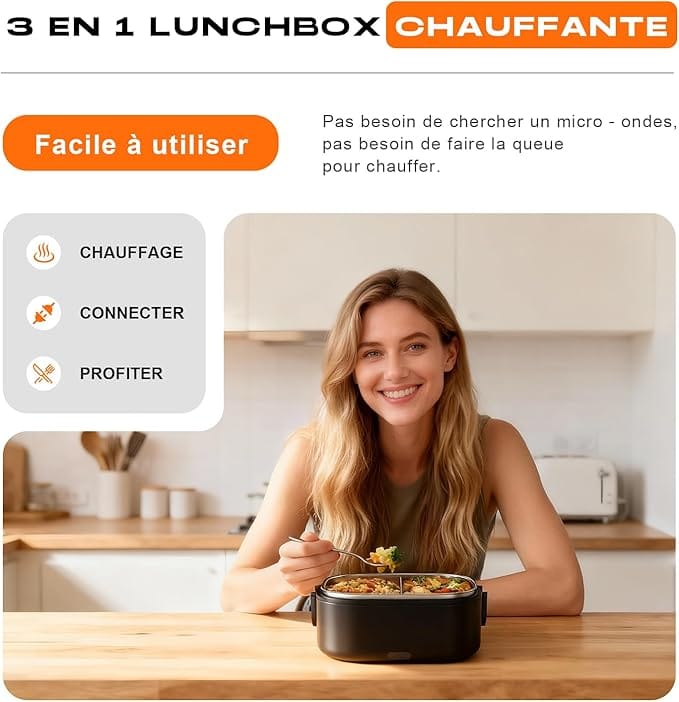 Gamelle Chauffante 24V Camion Amazon