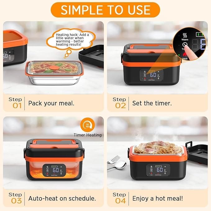 Gamelle Chauffante avec Batterie Rechargeable Amazon