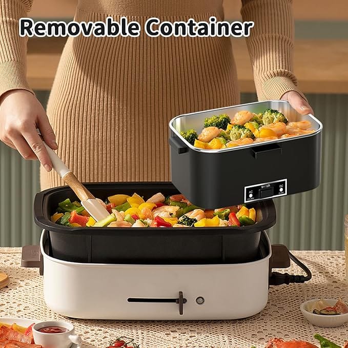 Gamelle chauffante rapide – Boîte repas chauffante à chauffage rapide Amazon