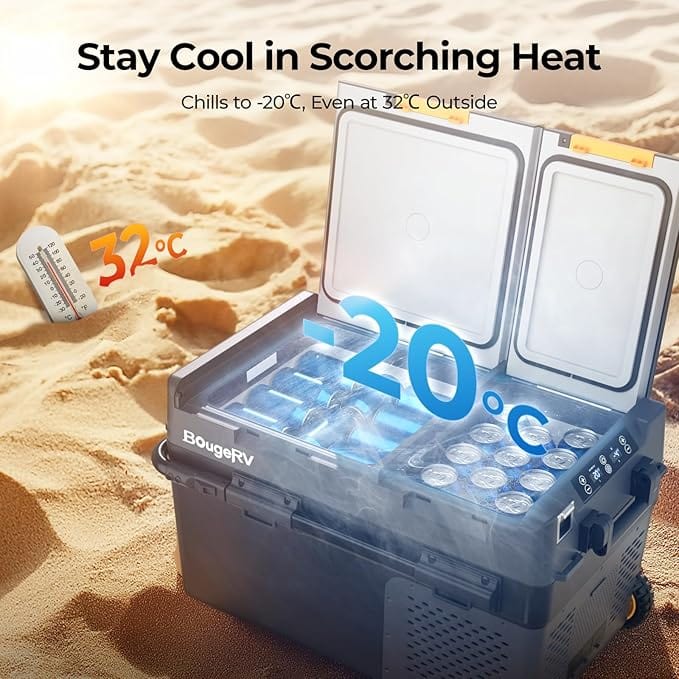 Glacière à Compression avec Batterie 173 Wh Amazon