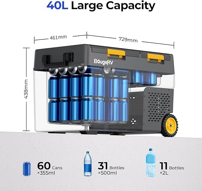 Glacière à Compression avec Batterie 173 Wh Amazon
