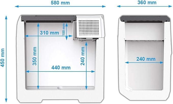 Glacière à compression Dometic 38L 12/24V et 230V Amazon