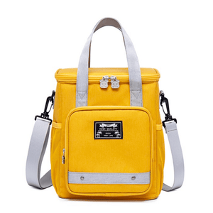 Joli Sac Isotherme Repas Jaune