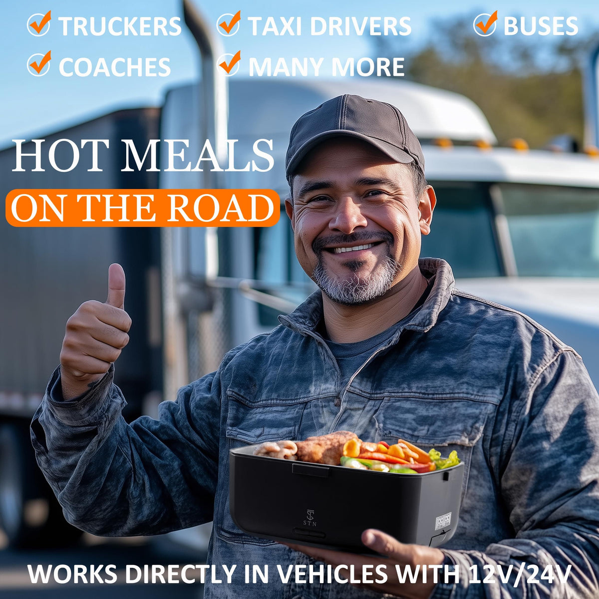 Lunch Box Chauffante 2L 80W avec Sac Isotherme 10L Amazon