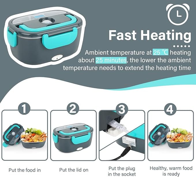 Lunch box chauffante électrique 60w Amazon