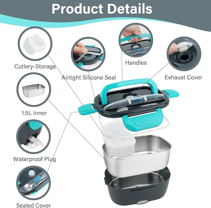 Lunch box chauffante électrique 60w Amazon