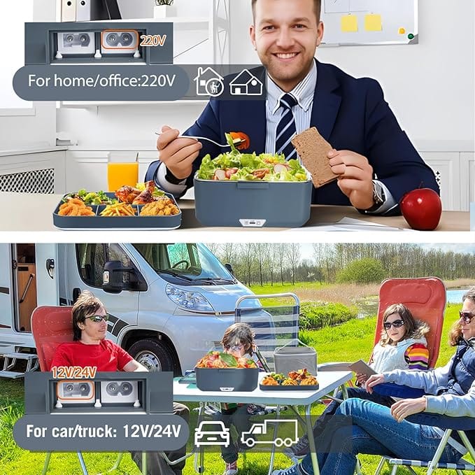 Lunch Box Chauffante Grande Capacité Amazon