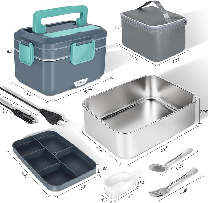 Lunch Box Chauffante Grande Capacité Amazon