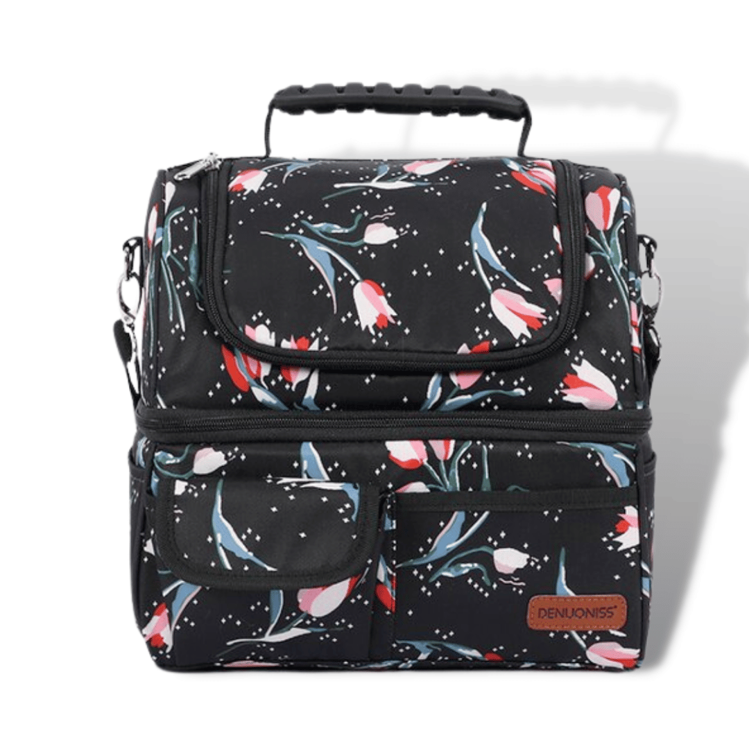 Petit Sac Isotherme à Fleurs Sac Isotherme