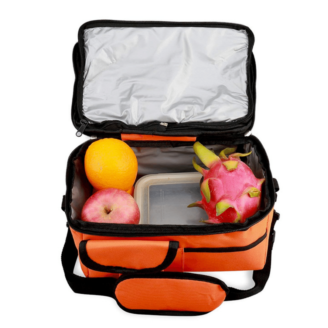 Petit Sac Isotherme Repas | Orange Sac Isotherme