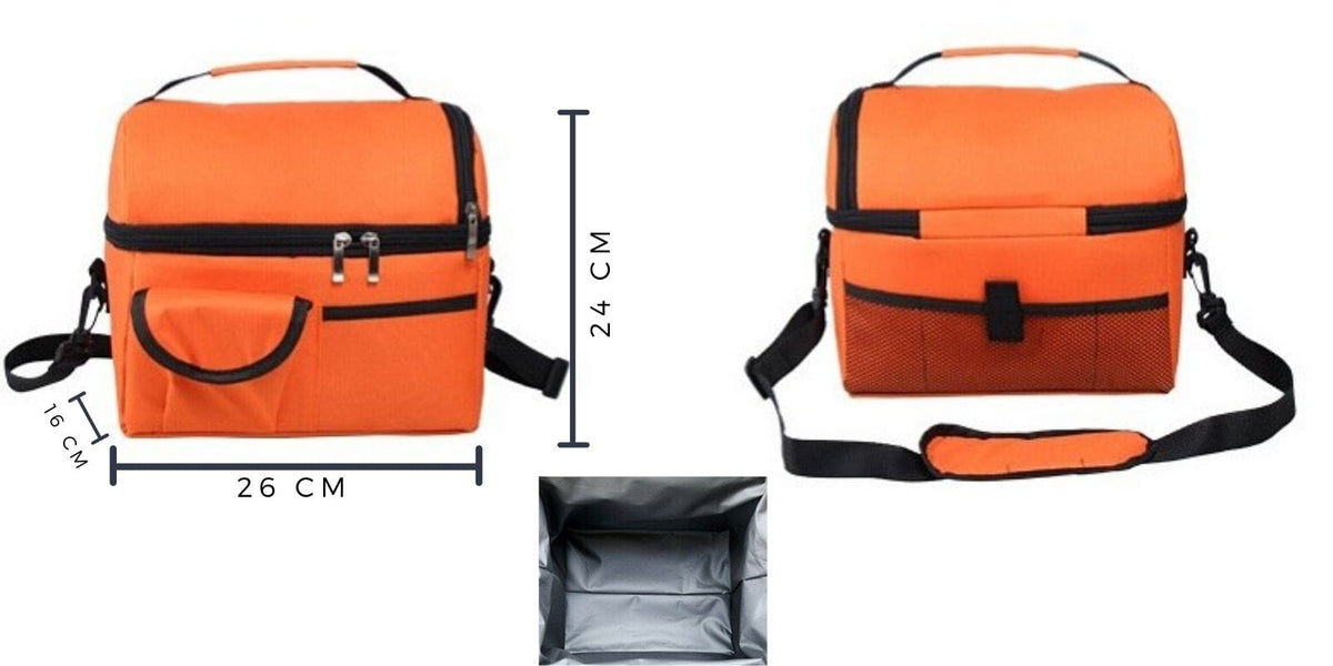 Petit Sac Isotherme Repas | Orange Sac Isotherme