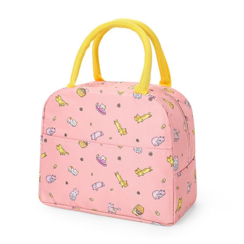 Petit Sac Isotherme Rose pour Repas Sac Isotherme