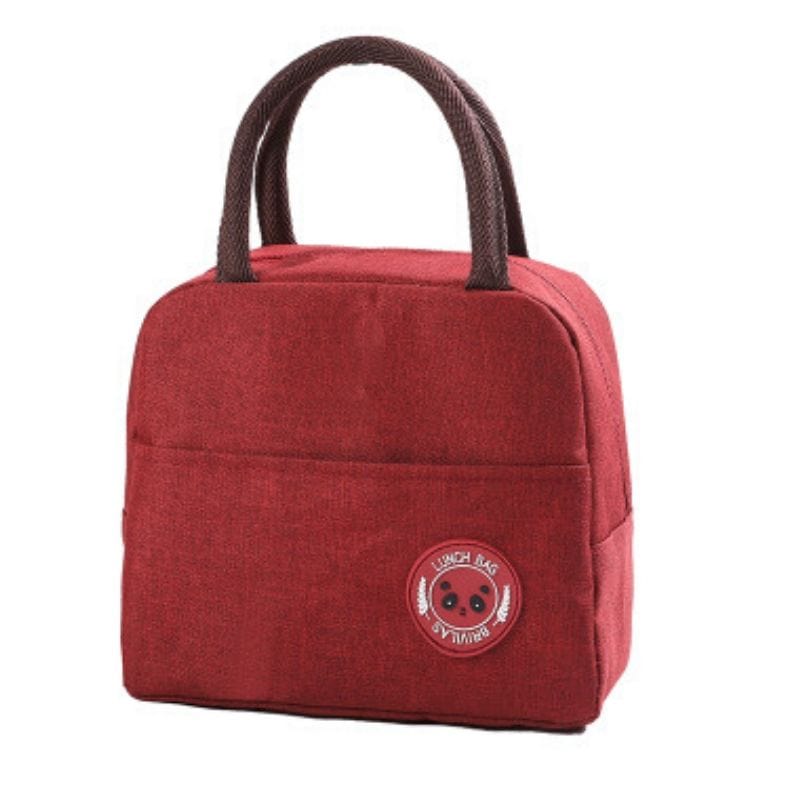 Petit Sac Isotherme Rouge pour Repas Sac Isotherme