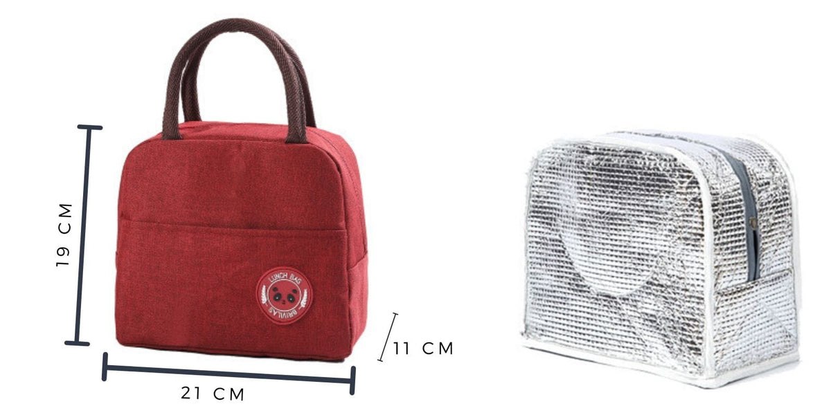 Petit Sac Isotherme Rouge pour Repas Sac Isotherme