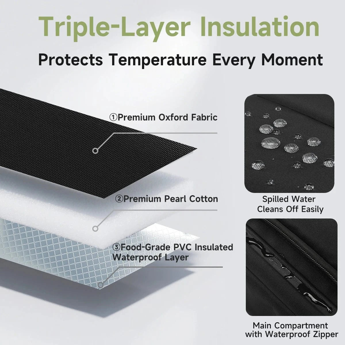 Petite Glacière Repas 13L - Glacière Souple Portable Sac Isotherme