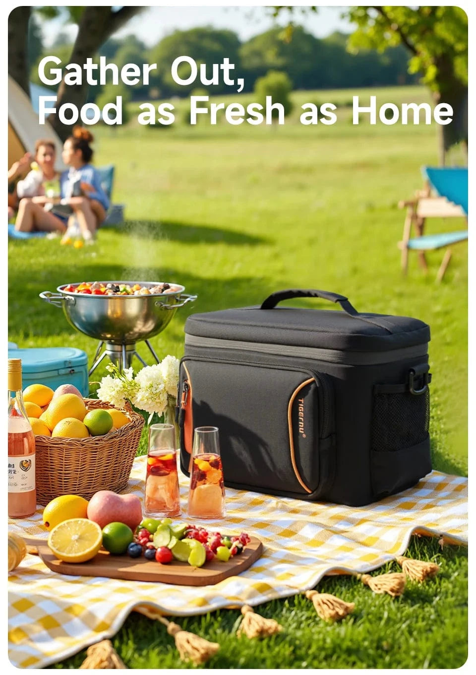 Petite Glacière Repas 13L - Glacière Souple Portable Sac Isotherme