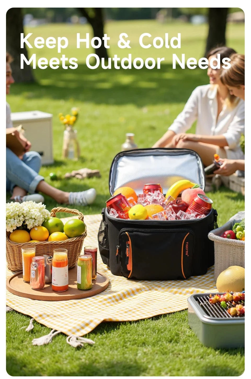 Petite Glacière Repas 13L - Glacière Souple Portable Sac Isotherme