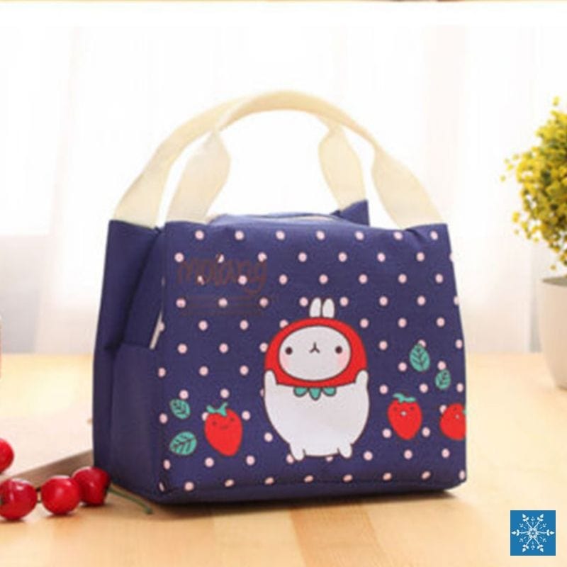 Pochette Isotherme Enfant &quot;Fraise&quot; Sac Isotherme