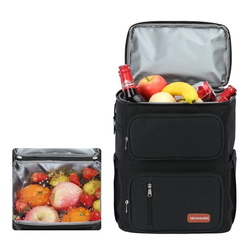 Sac à Dos Isotherme Militaire Noir Sac Isotherme