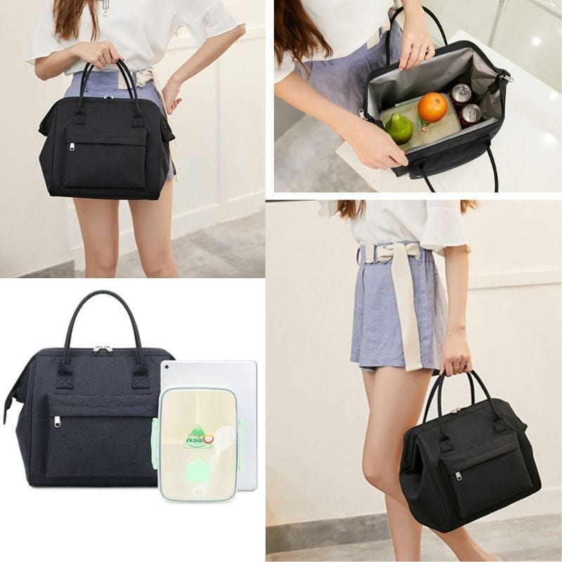 Sac à Main Isotherme Noir Sac Isotherme