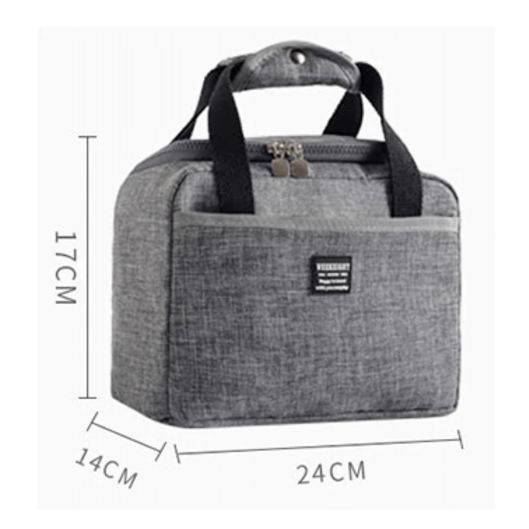 Sac Isotherme Bureau Repas | Gris Sac Isotherme