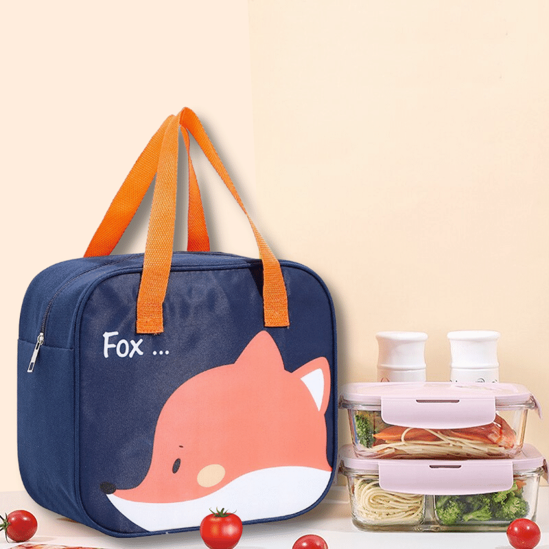 Sac Isotherme Enfant à motif Renard Sac Isotherme