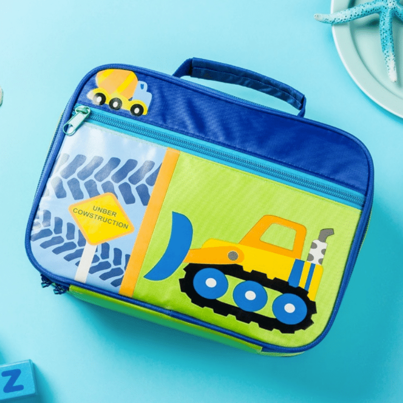 Sac Isotherme Enfant imprimé Tractopelle pour Garçon Sac Isotherme