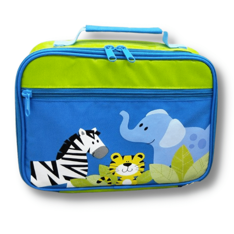 Sac Isotherme Enfant Motif Animaux Eléphant et Zebre Sac Isotherme