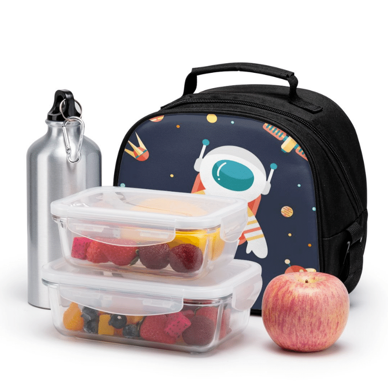 Sac Isotherme Enfant Repas Midi imprimé Espace Sac Isotherme