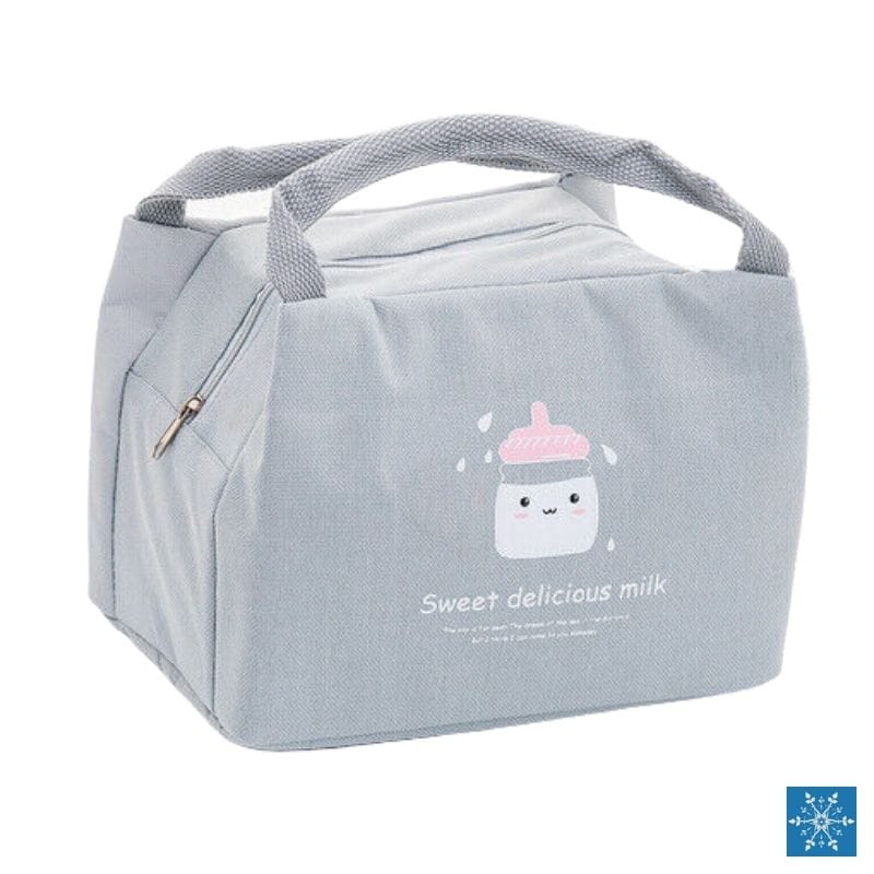 Sac Isotherme Gris pour Enfant Sac Isotherme