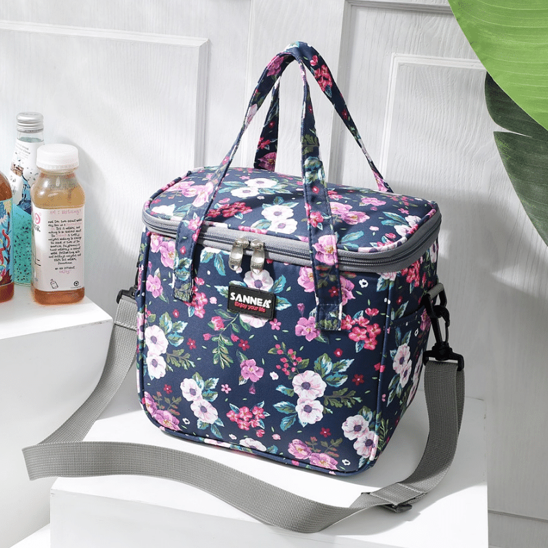 Sac Isotherme Repas 7 Litres Design Fleuri Sac Isotherme