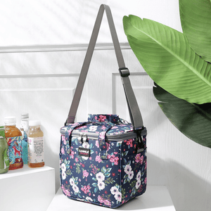 Sac Repas Isotherme Fleuri